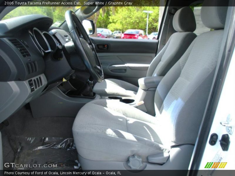 Super White / Graphite Gray 2006 Toyota Tacoma PreRunner Access Cab