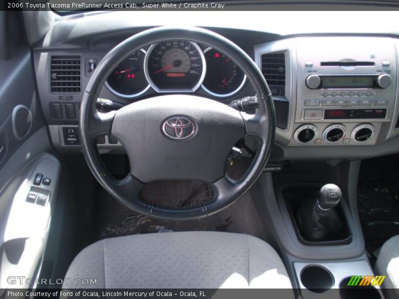 Super White / Graphite Gray 2006 Toyota Tacoma PreRunner Access Cab