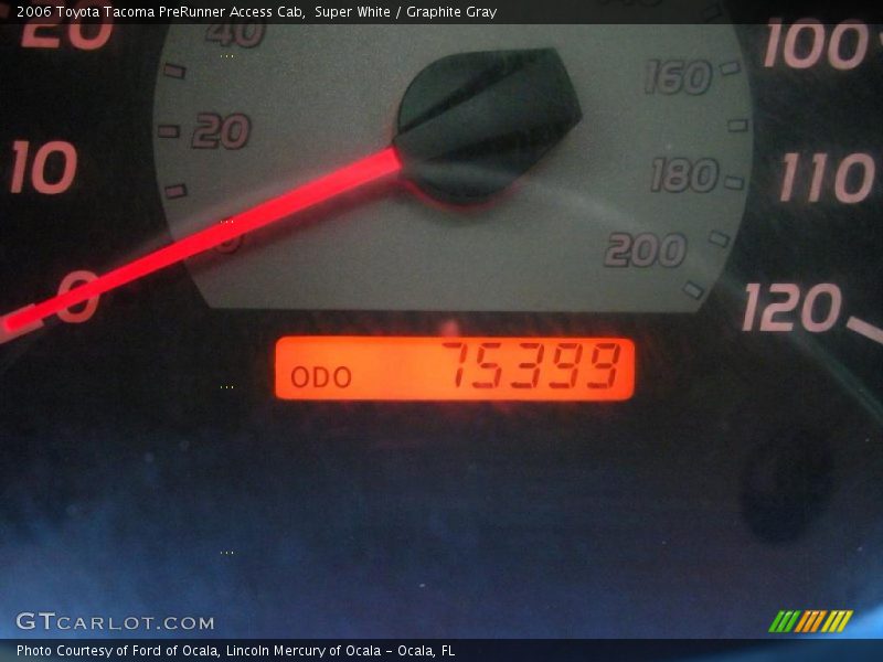 Super White / Graphite Gray 2006 Toyota Tacoma PreRunner Access Cab