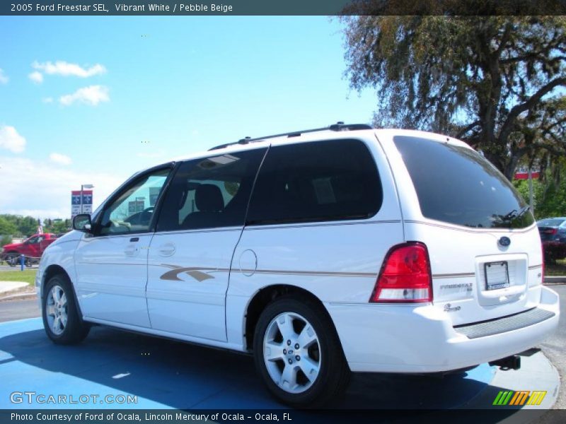 Vibrant White / Pebble Beige 2005 Ford Freestar SEL