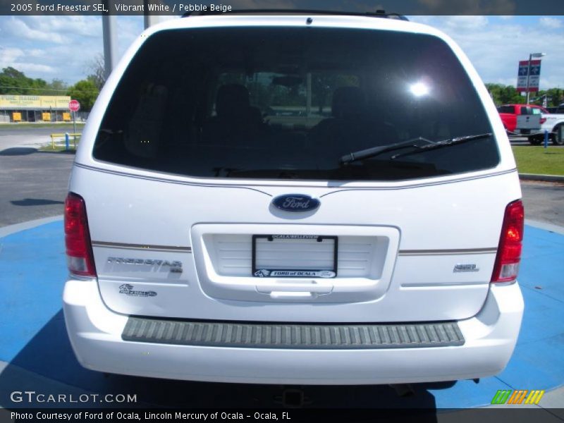 Vibrant White / Pebble Beige 2005 Ford Freestar SEL
