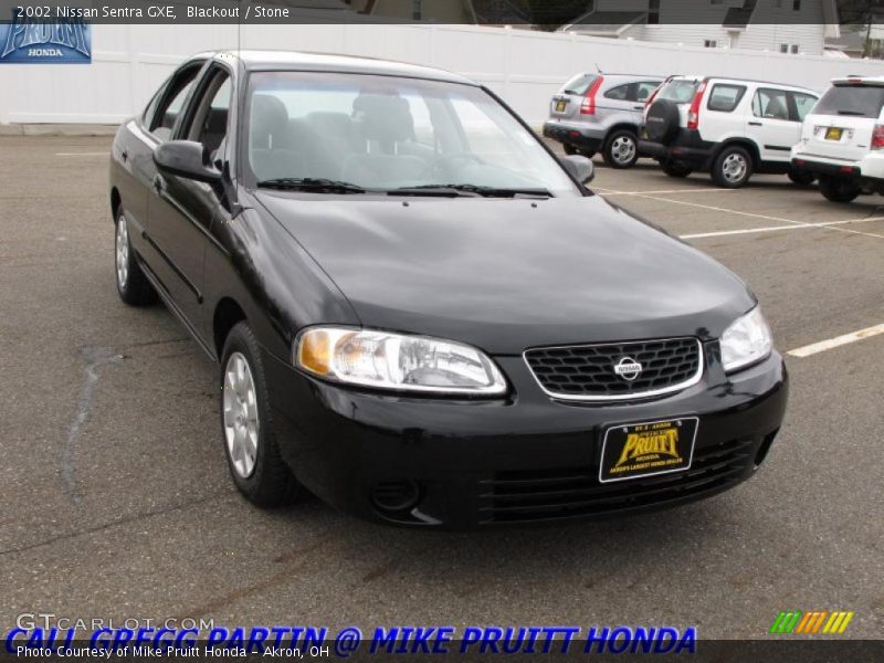 Blackout / Stone 2002 Nissan Sentra GXE
