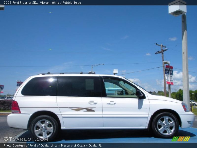 Vibrant White / Pebble Beige 2005 Ford Freestar SEL