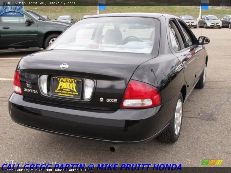 Blackout / Stone 2002 Nissan Sentra GXE