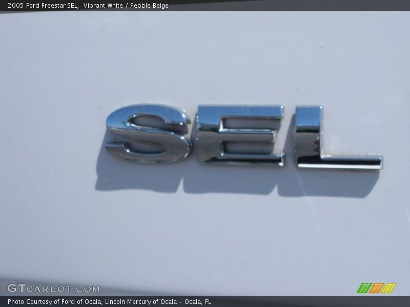 Vibrant White / Pebble Beige 2005 Ford Freestar SEL