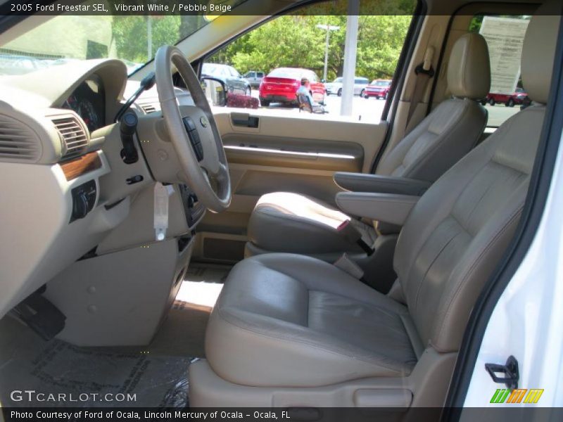 Vibrant White / Pebble Beige 2005 Ford Freestar SEL
