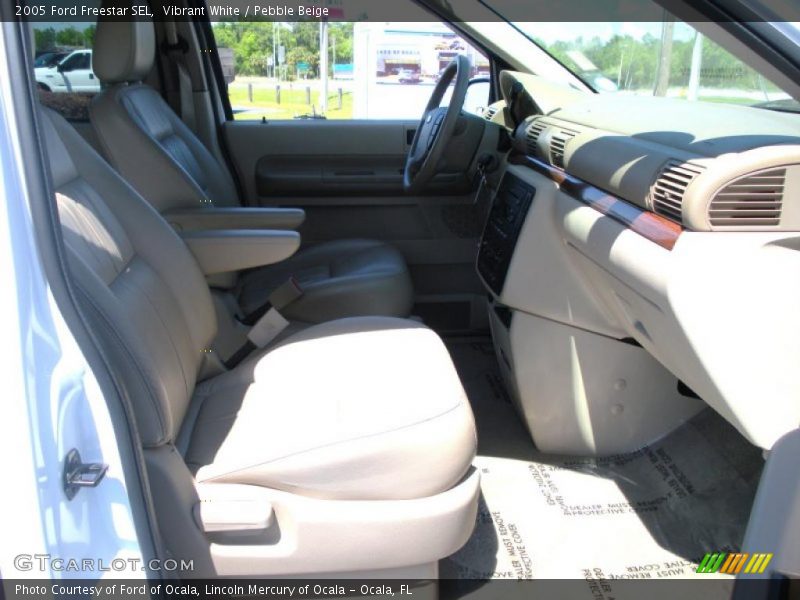 Vibrant White / Pebble Beige 2005 Ford Freestar SEL