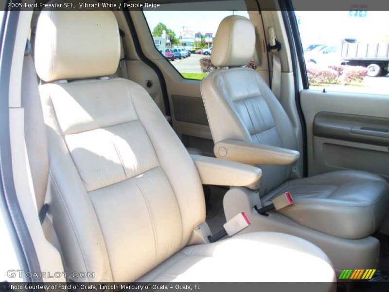 Vibrant White / Pebble Beige 2005 Ford Freestar SEL