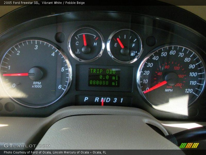 Vibrant White / Pebble Beige 2005 Ford Freestar SEL