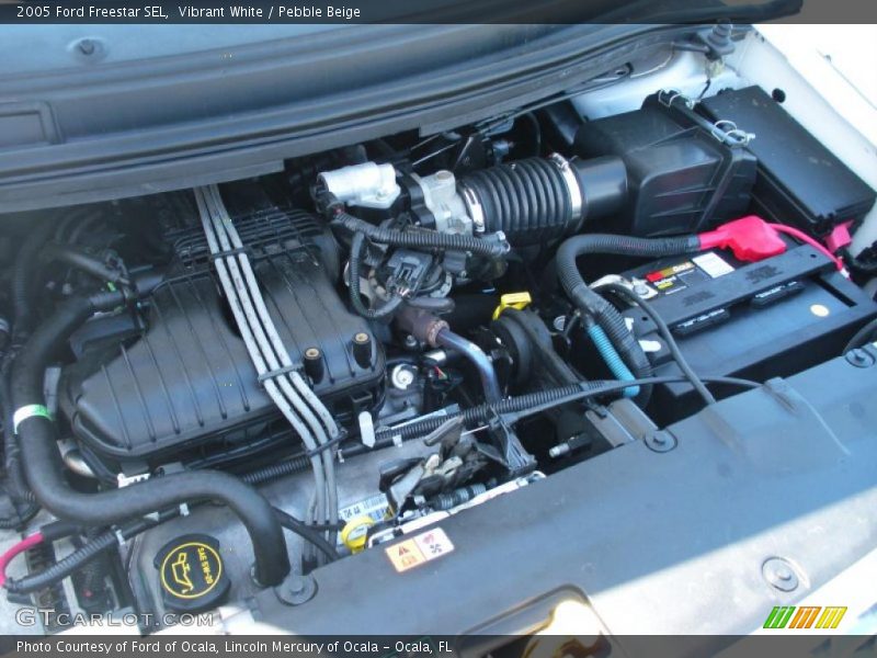 Vibrant White / Pebble Beige 2005 Ford Freestar SEL