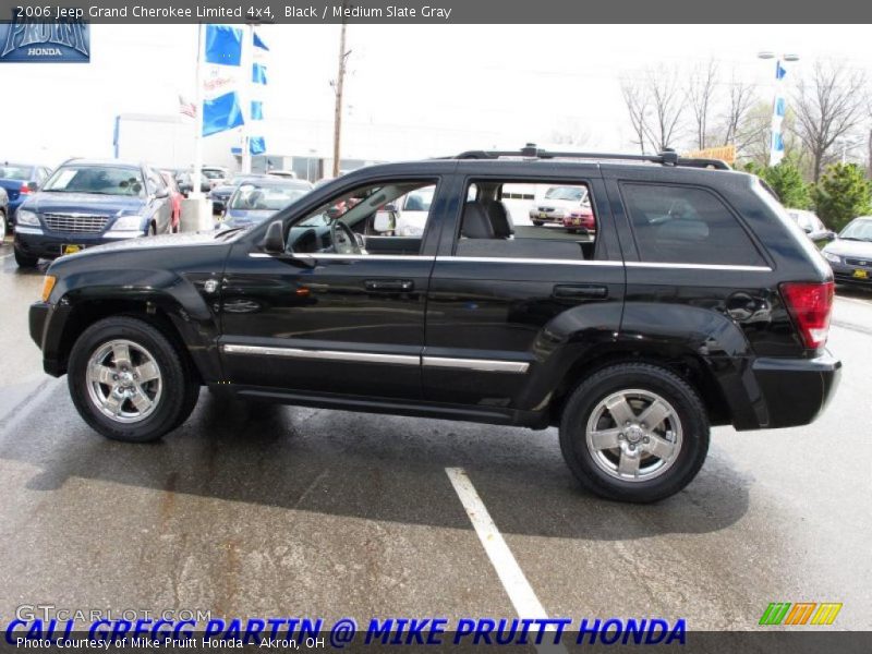 Black / Medium Slate Gray 2006 Jeep Grand Cherokee Limited 4x4