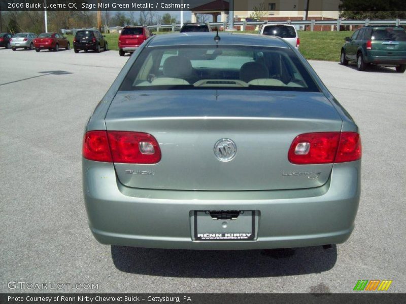 Sage Mist Green Metallic / Cashmere 2006 Buick Lucerne CX