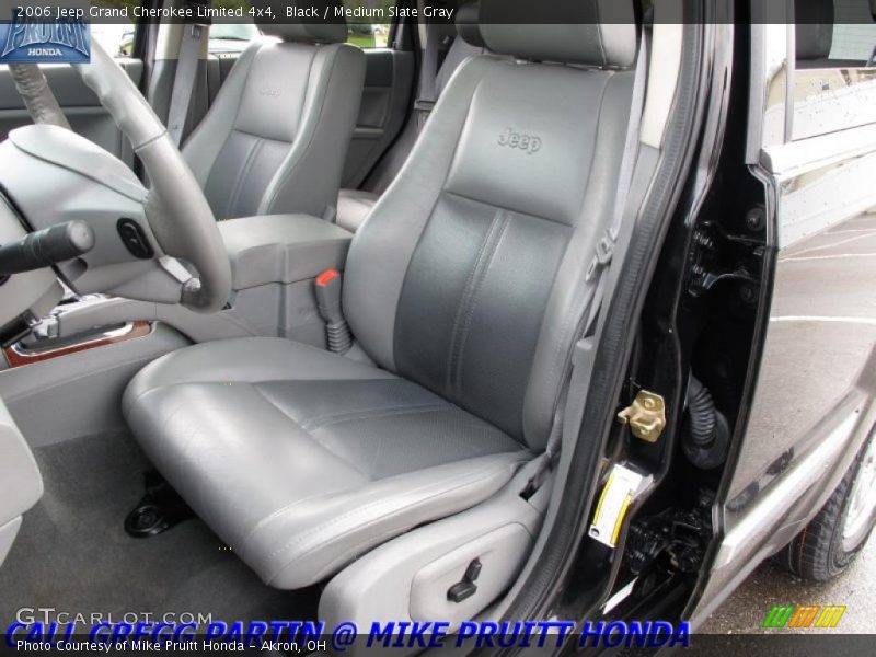 Black / Medium Slate Gray 2006 Jeep Grand Cherokee Limited 4x4