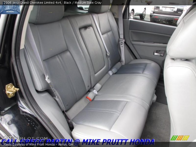 Black / Medium Slate Gray 2006 Jeep Grand Cherokee Limited 4x4