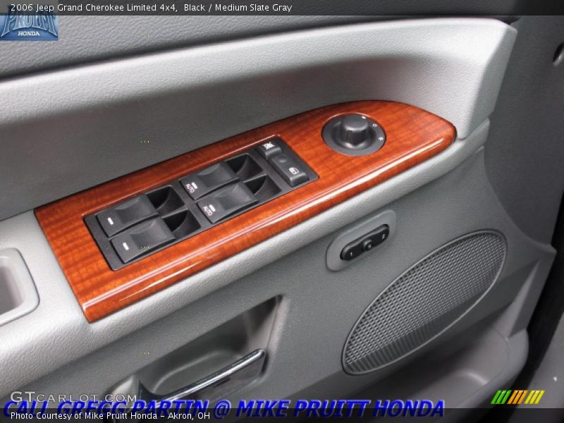 Black / Medium Slate Gray 2006 Jeep Grand Cherokee Limited 4x4