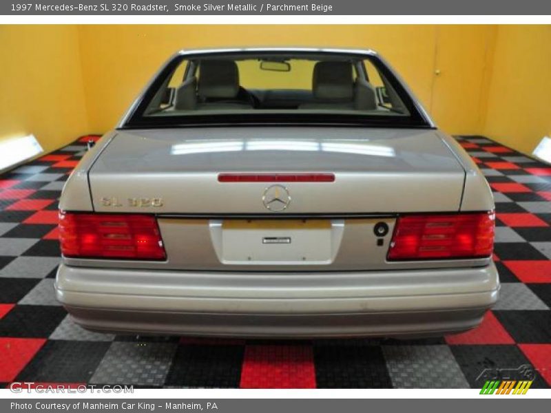 Smoke Silver Metallic / Parchment Beige 1997 Mercedes-Benz SL 320 Roadster