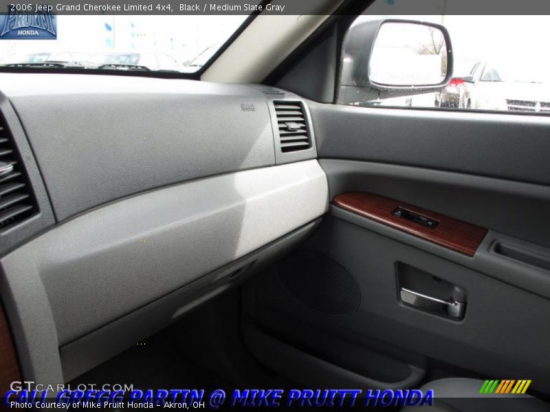 Black / Medium Slate Gray 2006 Jeep Grand Cherokee Limited 4x4