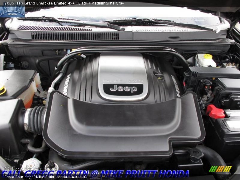 Black / Medium Slate Gray 2006 Jeep Grand Cherokee Limited 4x4