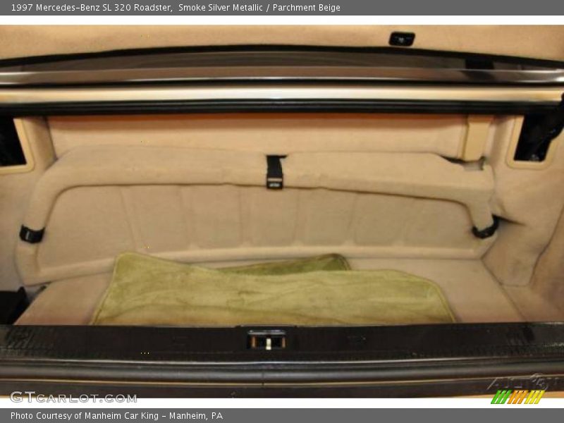 Smoke Silver Metallic / Parchment Beige 1997 Mercedes-Benz SL 320 Roadster