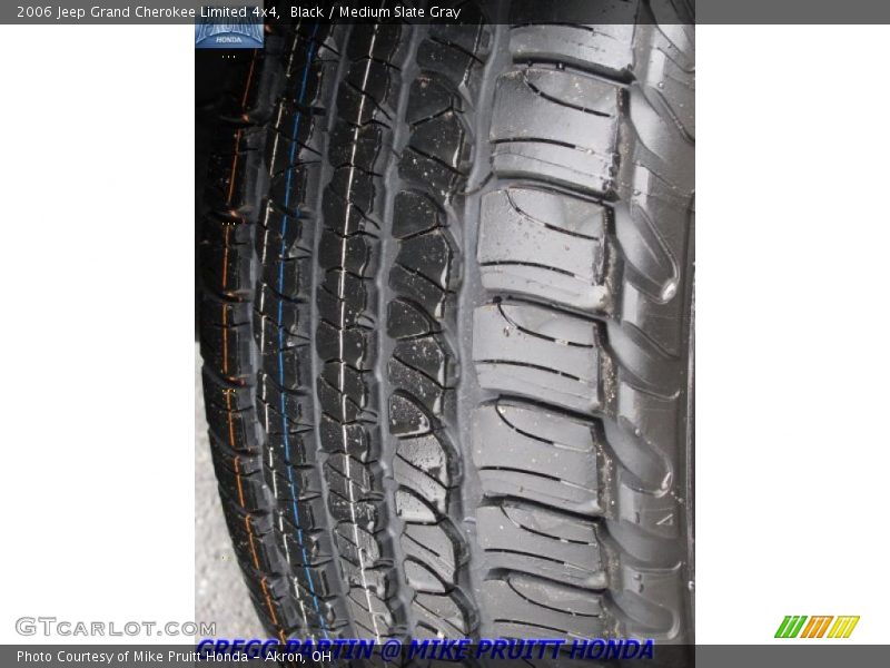 Black / Medium Slate Gray 2006 Jeep Grand Cherokee Limited 4x4