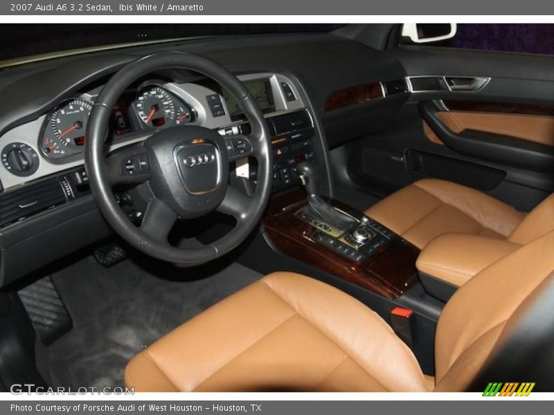 Ibis White / Amaretto 2007 Audi A6 3.2 Sedan