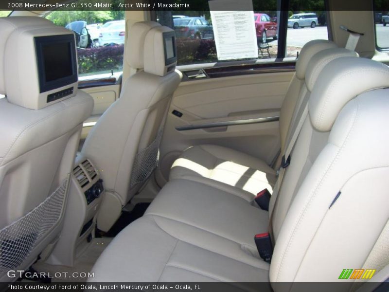 Arctic White / Macadamia 2008 Mercedes-Benz GL 550 4Matic