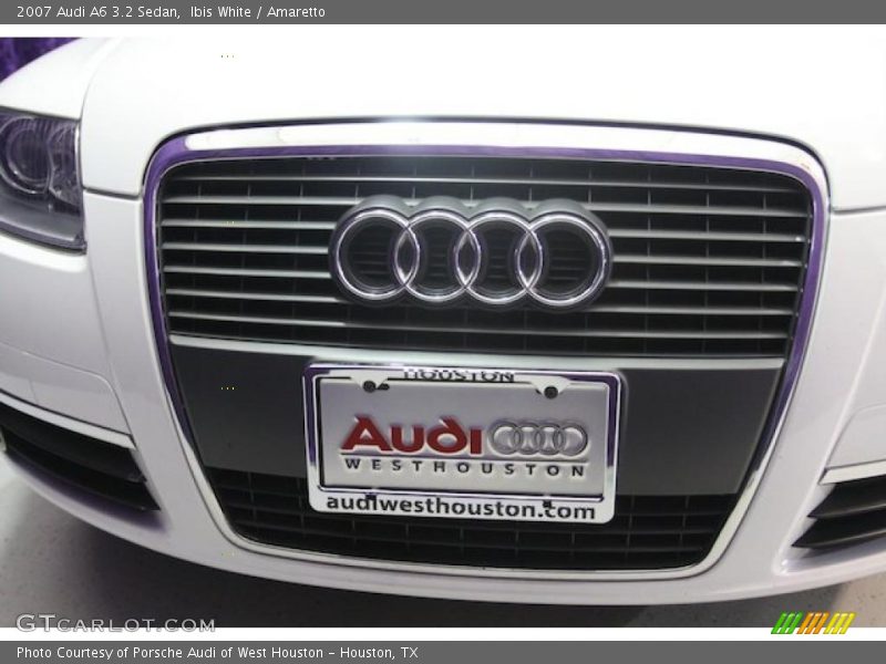Ibis White / Amaretto 2007 Audi A6 3.2 Sedan