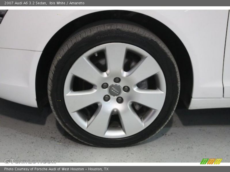 Ibis White / Amaretto 2007 Audi A6 3.2 Sedan