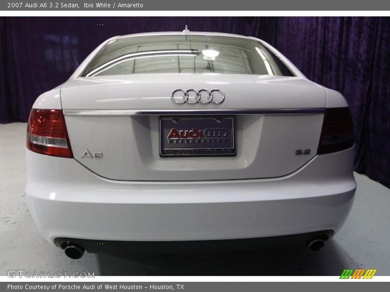 Ibis White / Amaretto 2007 Audi A6 3.2 Sedan