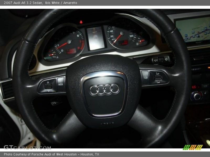 Ibis White / Amaretto 2007 Audi A6 3.2 Sedan