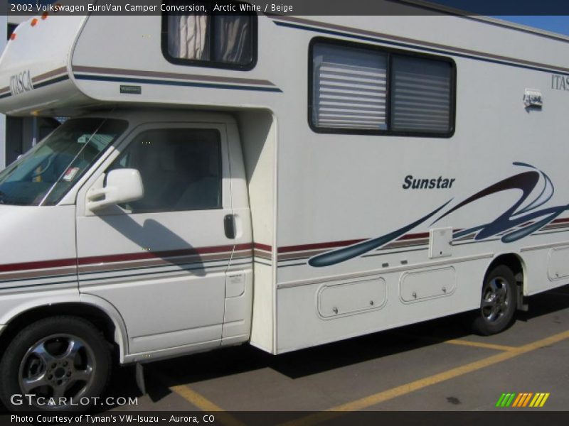 Arctic White / Beige 2002 Volkswagen EuroVan Camper Conversion