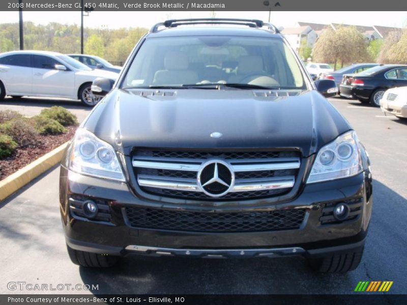 Verde Brook Metallic / Macadamia 2008 Mercedes-Benz GL 450 4Matic
