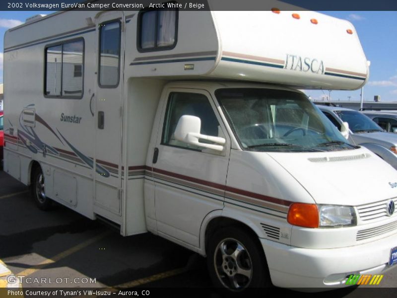 Arctic White / Beige 2002 Volkswagen EuroVan Camper Conversion