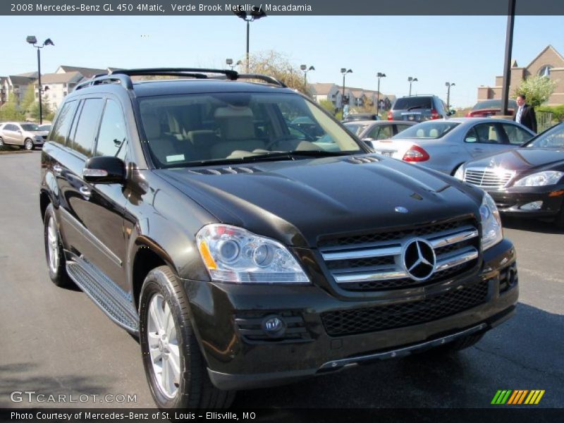 Verde Brook Metallic / Macadamia 2008 Mercedes-Benz GL 450 4Matic