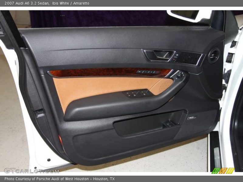 Ibis White / Amaretto 2007 Audi A6 3.2 Sedan
