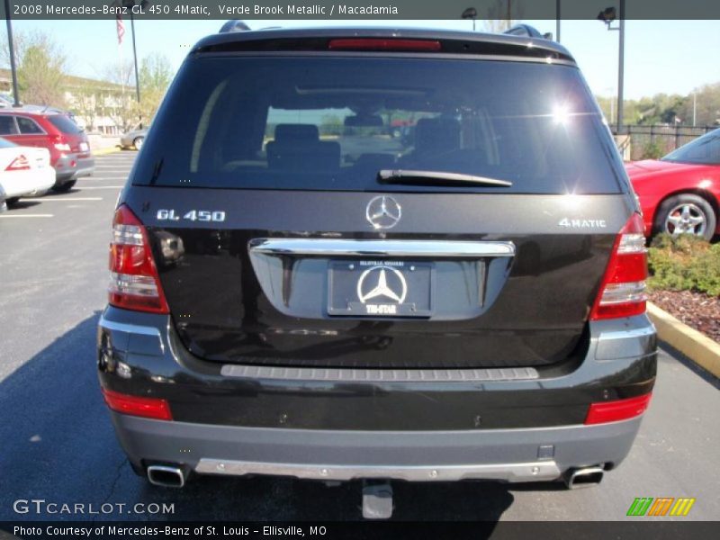 Verde Brook Metallic / Macadamia 2008 Mercedes-Benz GL 450 4Matic