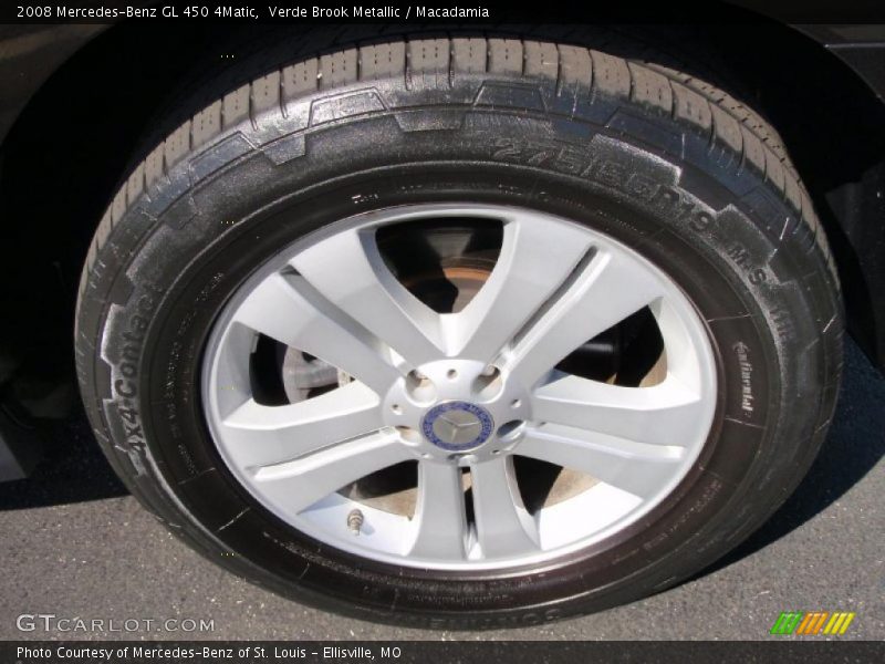 Verde Brook Metallic / Macadamia 2008 Mercedes-Benz GL 450 4Matic
