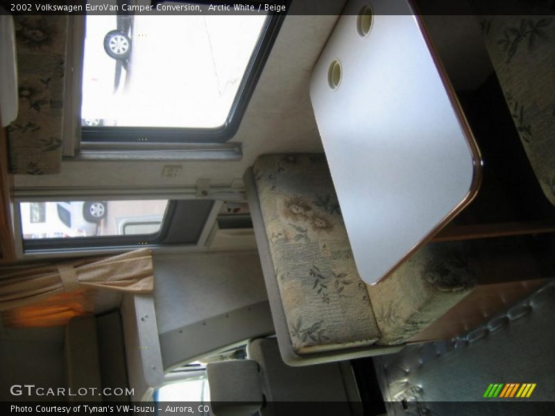 Arctic White / Beige 2002 Volkswagen EuroVan Camper Conversion