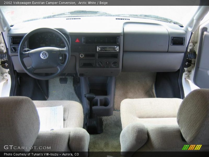 Arctic White / Beige 2002 Volkswagen EuroVan Camper Conversion