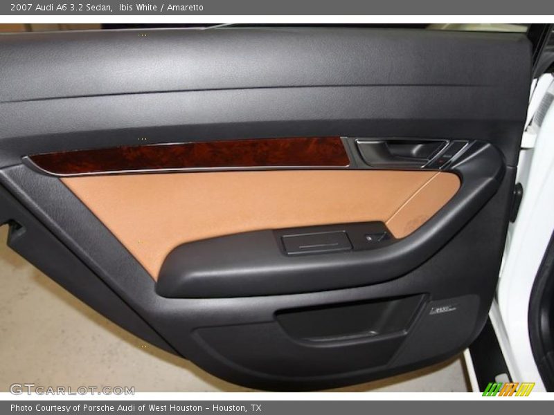 Ibis White / Amaretto 2007 Audi A6 3.2 Sedan