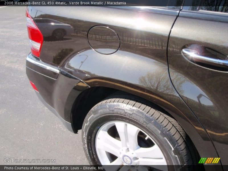 Verde Brook Metallic / Macadamia 2008 Mercedes-Benz GL 450 4Matic