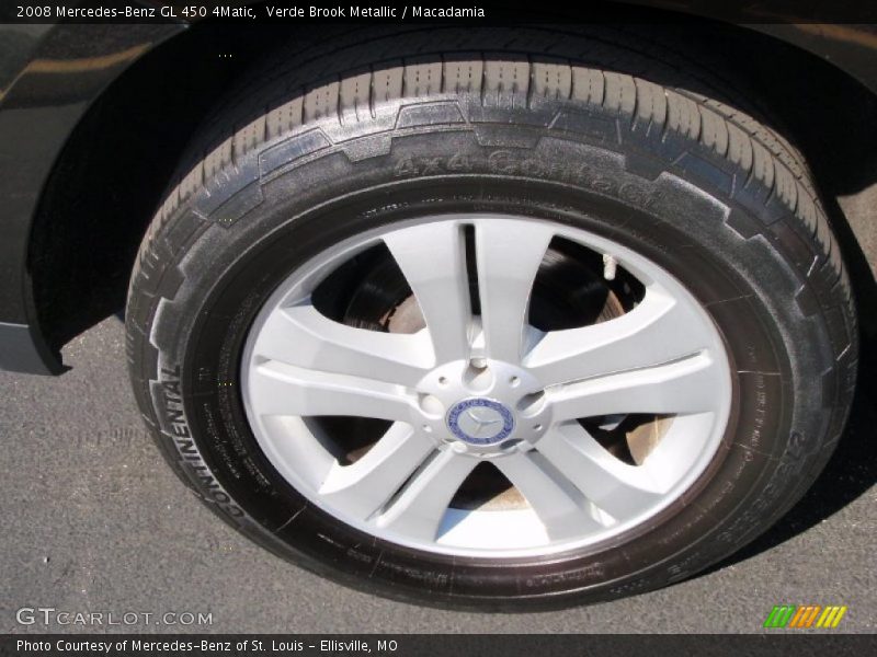 Verde Brook Metallic / Macadamia 2008 Mercedes-Benz GL 450 4Matic