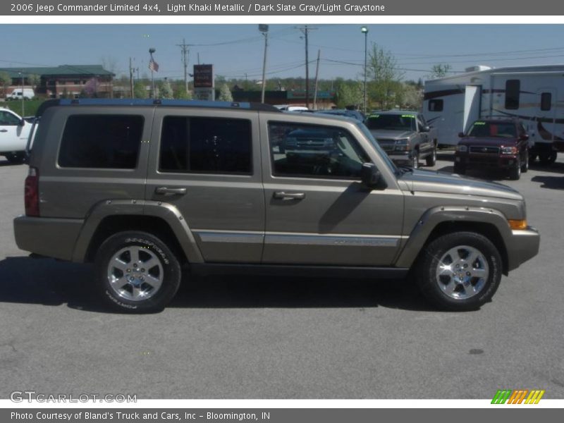 Light Khaki Metallic / Dark Slate Gray/Light Graystone 2006 Jeep Commander Limited 4x4