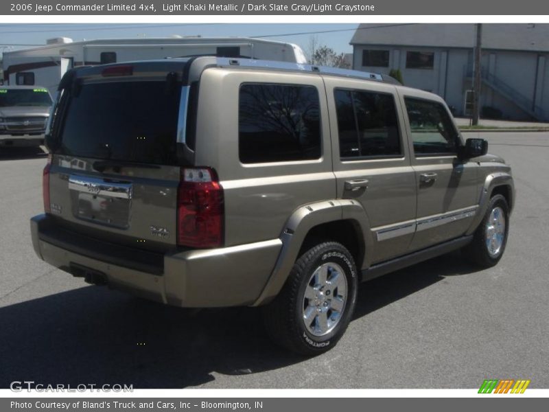 Light Khaki Metallic / Dark Slate Gray/Light Graystone 2006 Jeep Commander Limited 4x4
