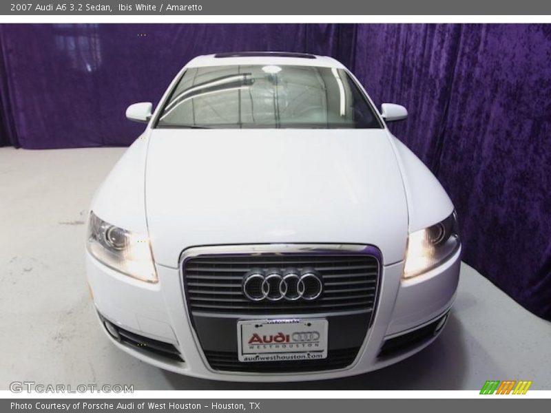 Ibis White / Amaretto 2007 Audi A6 3.2 Sedan