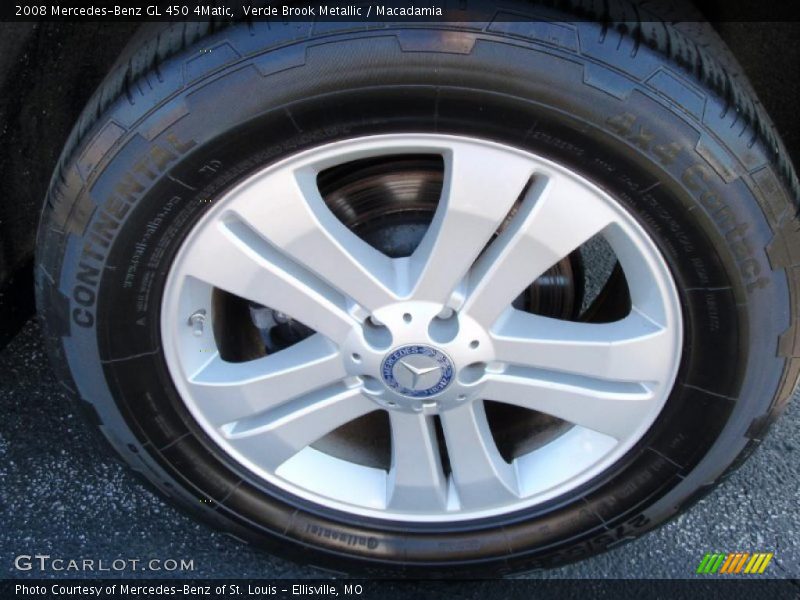 Verde Brook Metallic / Macadamia 2008 Mercedes-Benz GL 450 4Matic