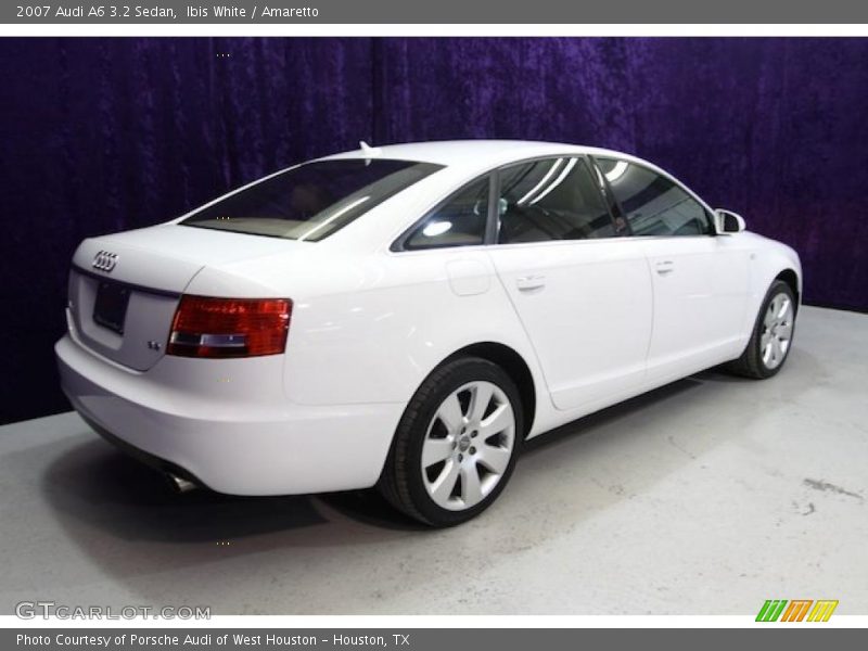 Ibis White / Amaretto 2007 Audi A6 3.2 Sedan