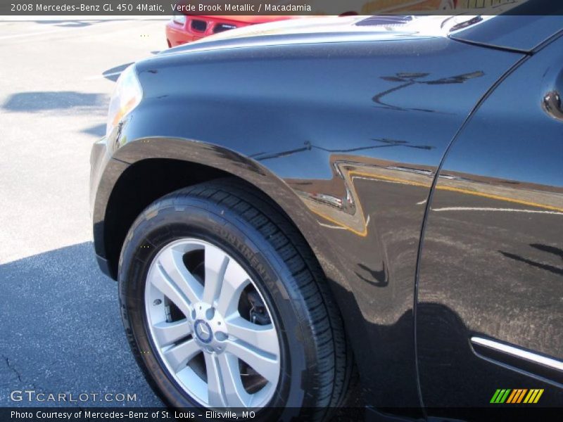 Verde Brook Metallic / Macadamia 2008 Mercedes-Benz GL 450 4Matic