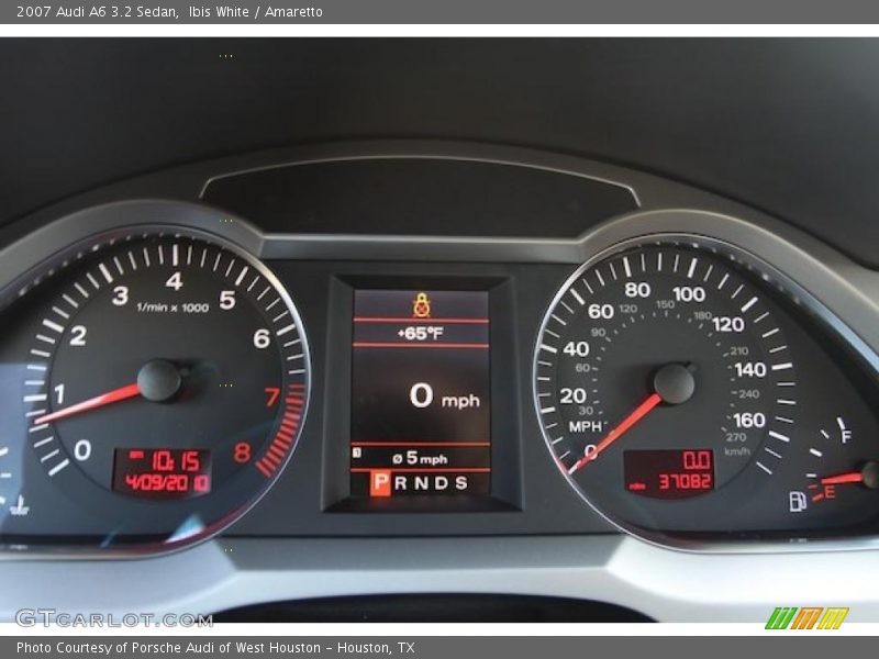 Ibis White / Amaretto 2007 Audi A6 3.2 Sedan