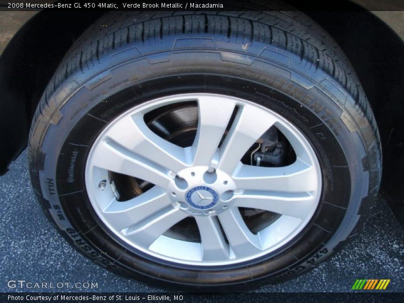 Verde Brook Metallic / Macadamia 2008 Mercedes-Benz GL 450 4Matic